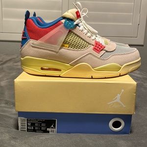 Size 12 - Jordan 4 Union LA Guava Ice
